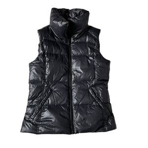 S13 Women’s Zip Up Black Puffer Vest Jacket